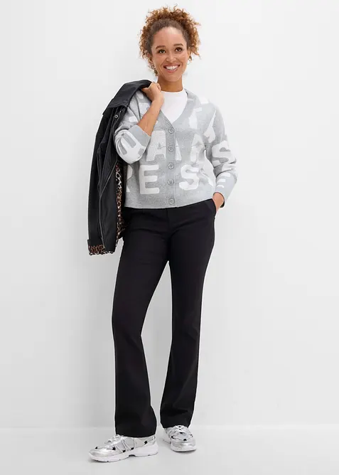 Finstrikket cardigan, bonprix