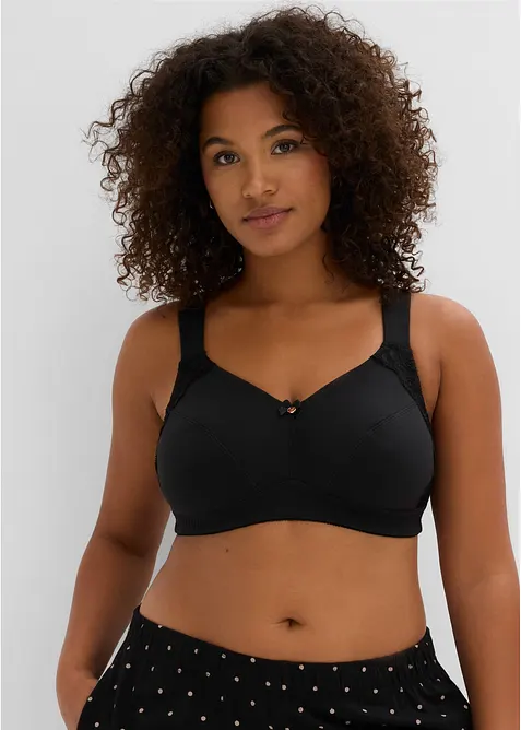 BH uten b&oslash;yle med bomull (2-pack), bonprix