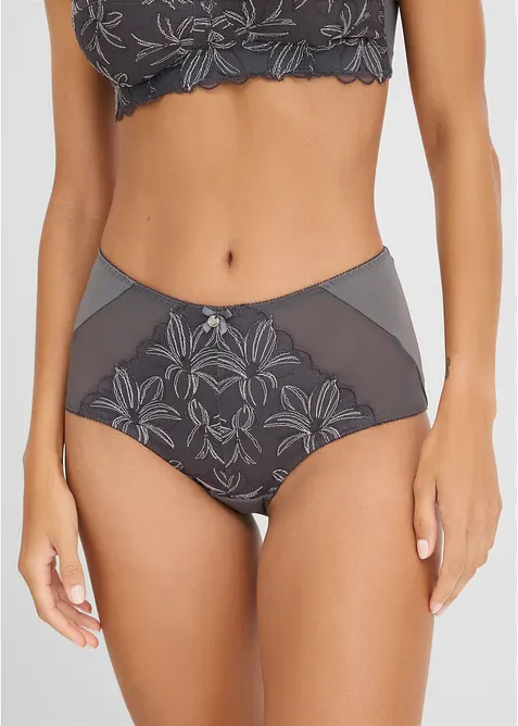 Shape truse med delikat broderi, bonprix