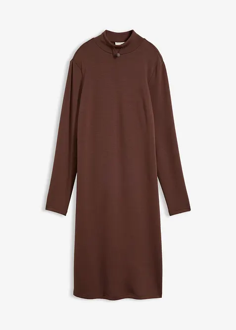 Kjole med halvpolo, bonprix