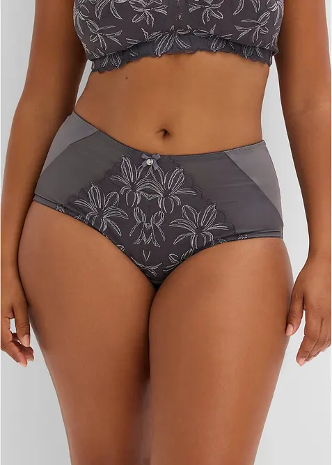 Shape truse med delikat broderi, bonprix