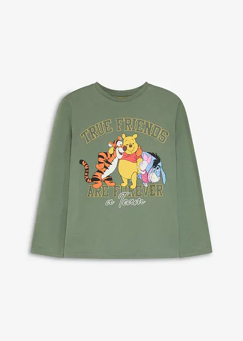 Langermet Ole Brum-topp i 100% bomull, Winnie The Pooh