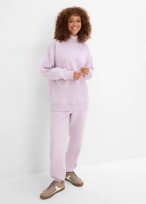 Sweatshirt med rullekrage, bonprix