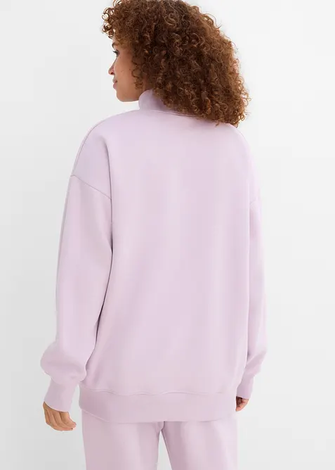Sweatshirt med rullekrage, bonprix