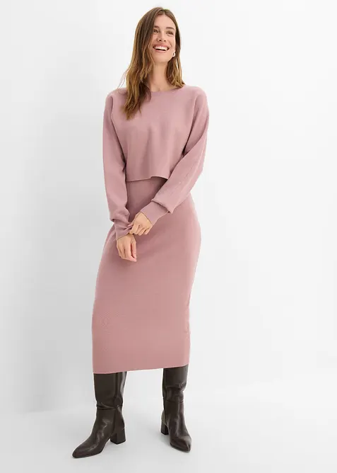Strikket sett (2-delt sett), bonprix