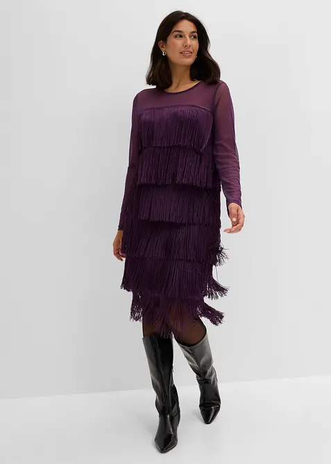 Jumpsuit med glitrende detaljer, bonprix