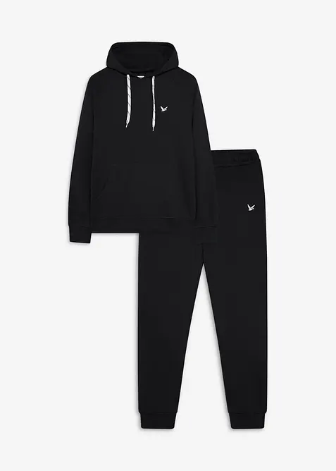 Joggedress i 100% bomull, bonprix