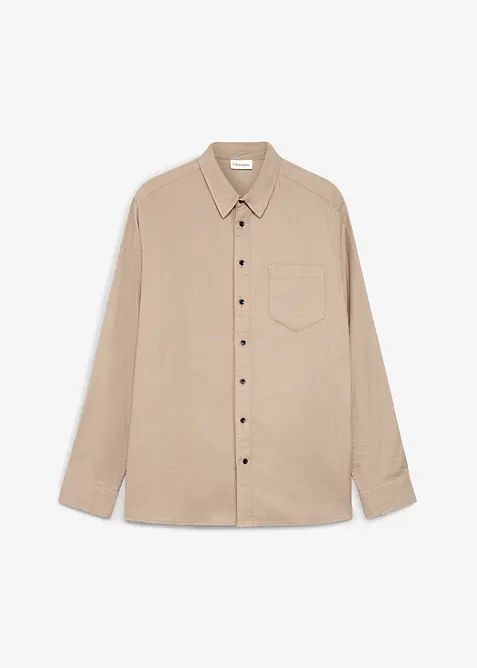 Flanellskjorte i 100% bomull og regular fit, bonprix