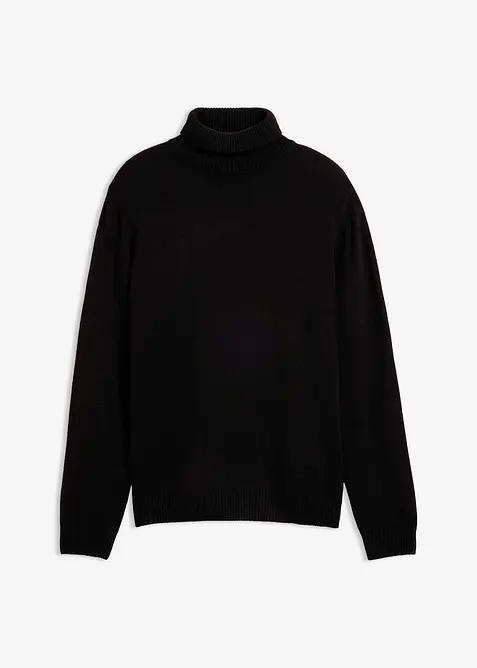 H&oslash;yhalset genser i regular fit, bonprix