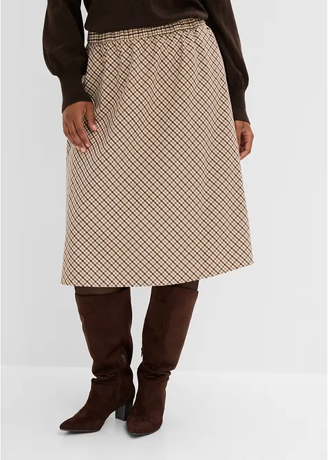 Rutete midiskj&oslash;rt, bonprix