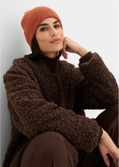 Ribbestrikket lue, bonprix