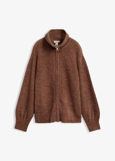 Cardigan i boucl&eacute;, bonprix