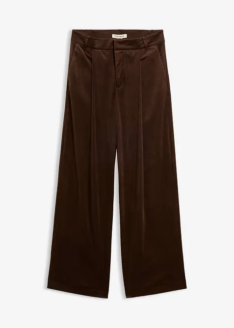 Kordfl&oslash;yelsbukse, bonprix
