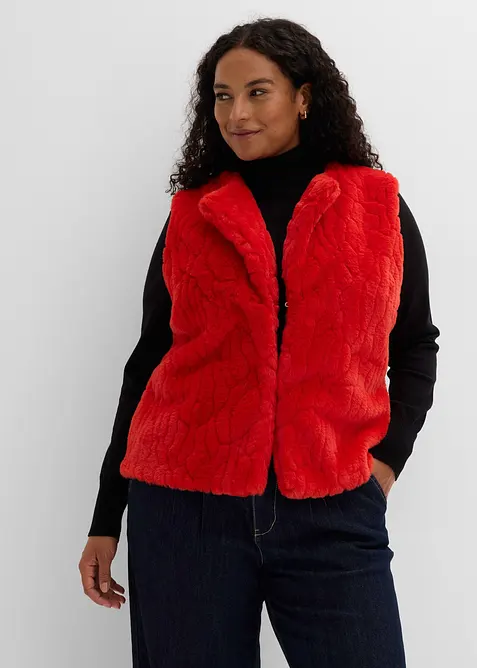 Fuskepelsvest, bonprix
