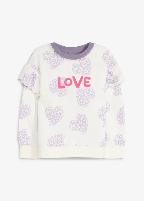 Lurchi sweatshirt i myk, &oslash;kologisk bomull, Lurchi
