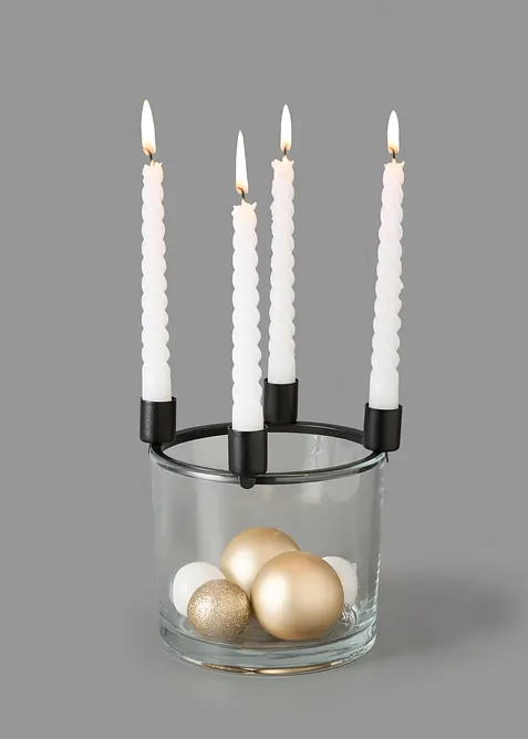 Andventsstake med dekorsk&aring;l, bonprix