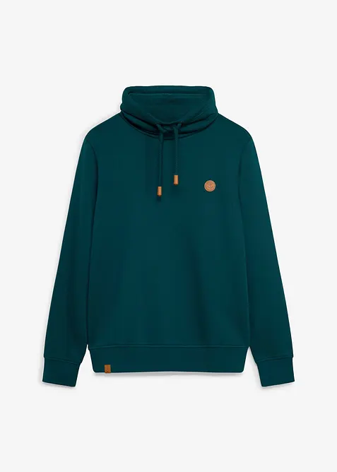 Sweatshirt i formfast materiale, bonprix