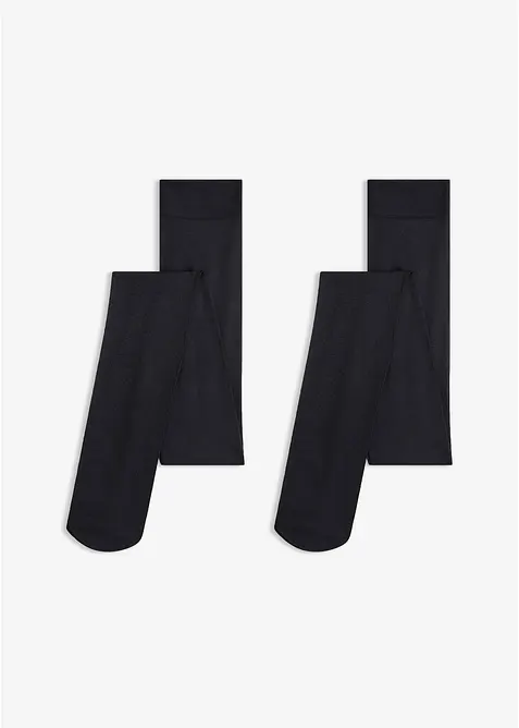 Ugjennomsiktig str&oslash;mpebukse 100 DEN (2-pack), bonprix