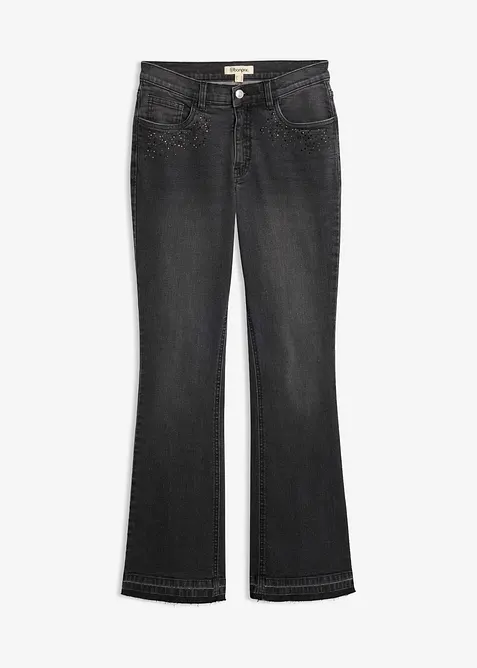 Bootcut jeans high waist, bonprix