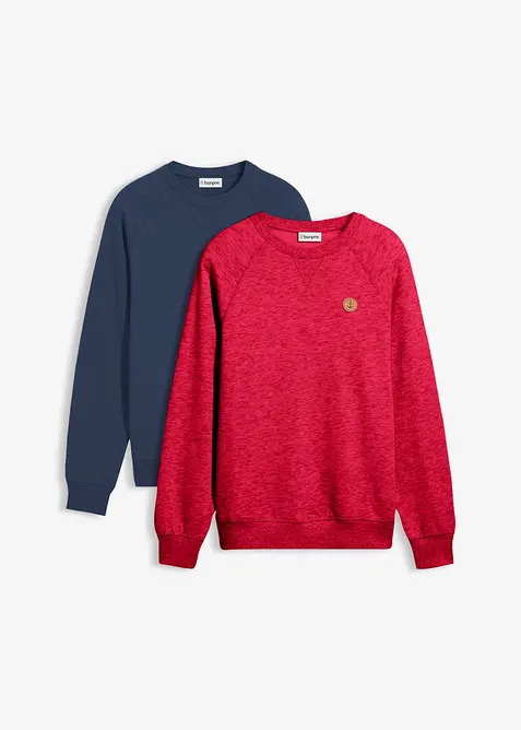 Sweatshirt (2-pack), bonprix