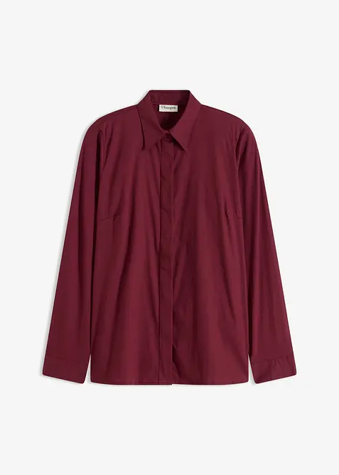 Lang stretchbluse, bonprix