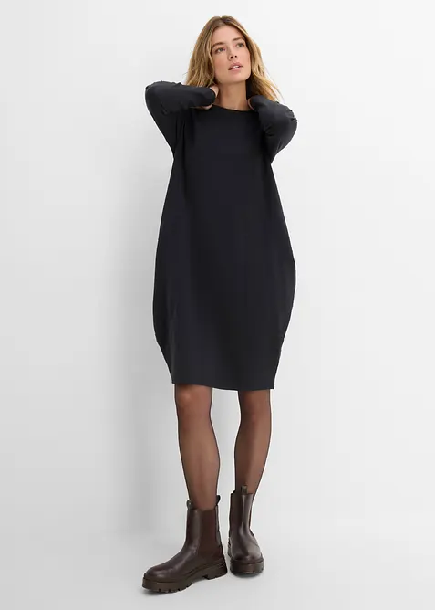 Jerseykjole i O-fasong, bonprix