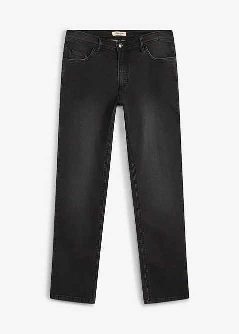 Regular fit jeans med stretch og komfortsnitt, straight, bonprix