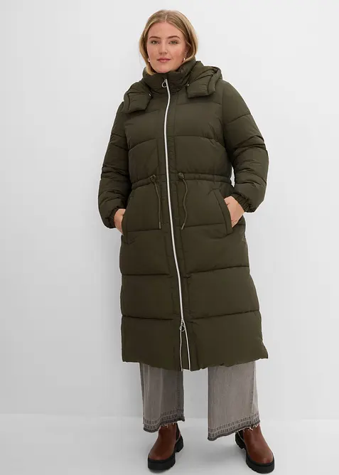 Vattert k&aring;pe i vannavvisende materiale, bonprix