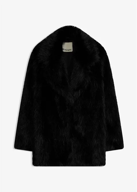 Oversized fuskepelsjakke, bonprix