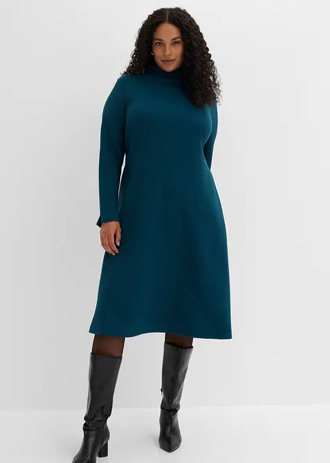 Utsvingt midikjole, bonprix