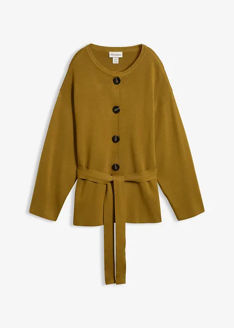 Cardigan i fin viskoseblanding, bonprix