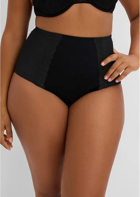 Medium shape h&oslash;y truse med bomull, bonprix