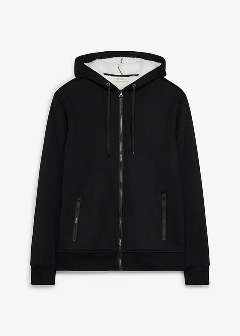 Vintervarm joggedress med deilig myk pilefleece, bonprix
