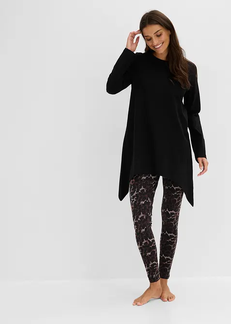 Pyjamas i myk bomull, bonprix