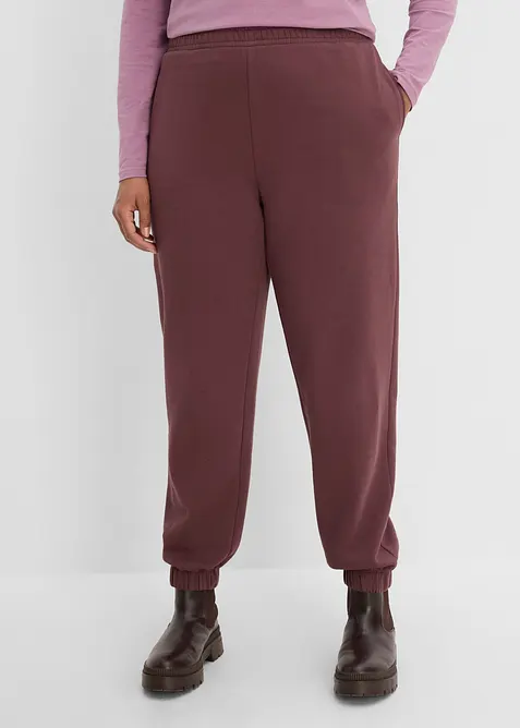 Joggebukse i 100% bomull, bonprix