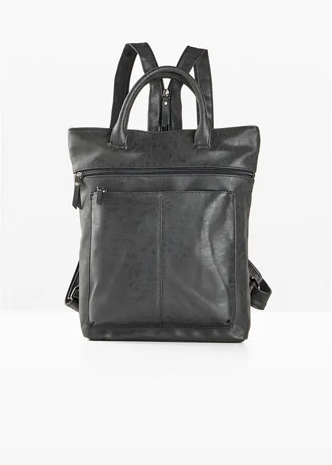 Ryggsekk med utvendige rom, bonprix