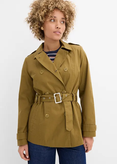 Kort trenchcoat, bonprix