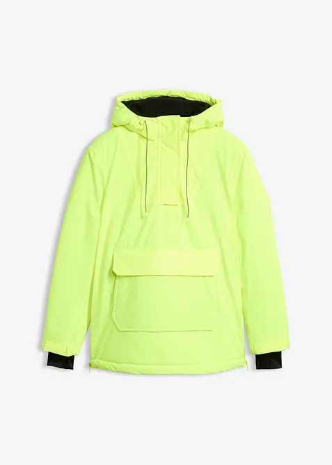 Ski-funksjonsjakke i pull on-modell med fleecef&ocirc;r, vanntett, bonprix