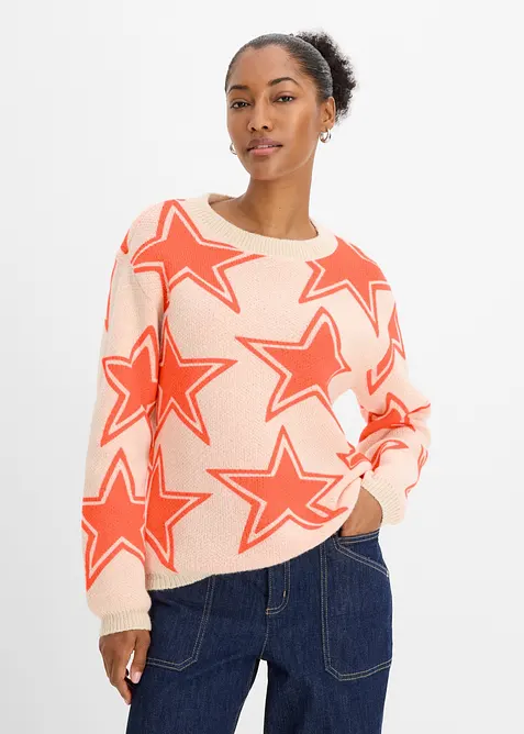 Boxy genser, bonprix