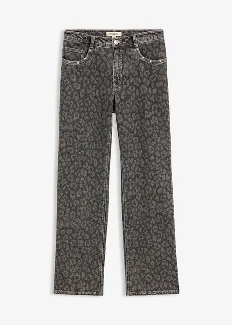 Straight jeans high waist, bonprix