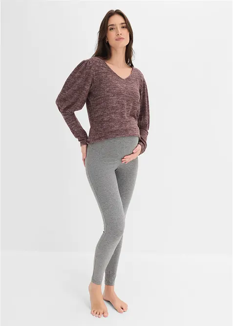 Mama leggings i &oslash;kologisk bomull, bonprix
