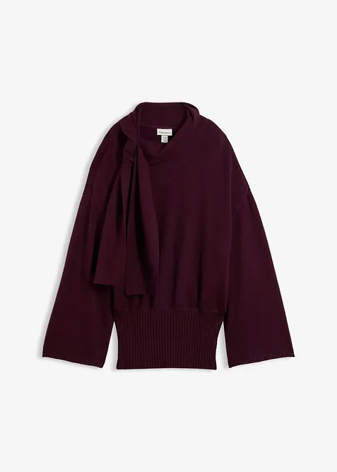 Oversized genser av myk viskosemiks, bonprix