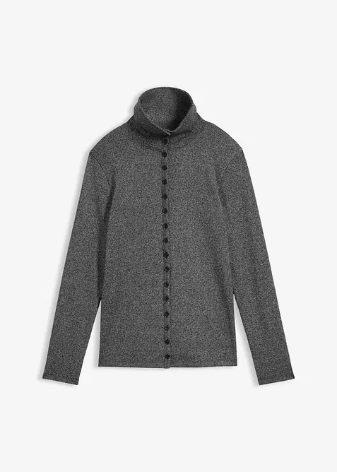 Cardigan med fine knapper, bonprix