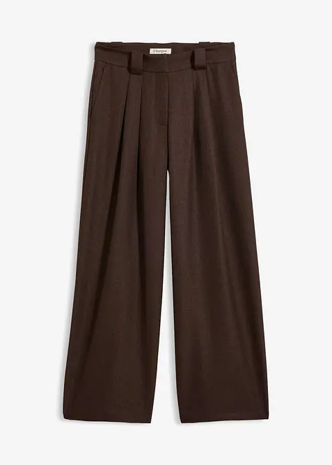 Barrel bukse i twill, bonprix