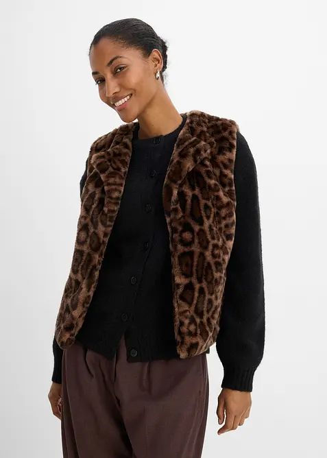 Fuskepelsvest, bonprix