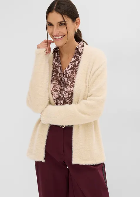Cardigan i fj&aelig;rgarn, bonprix