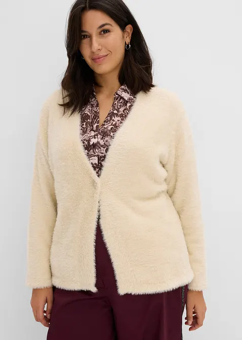 Cardigan i fj&aelig;rgarn, bonprix