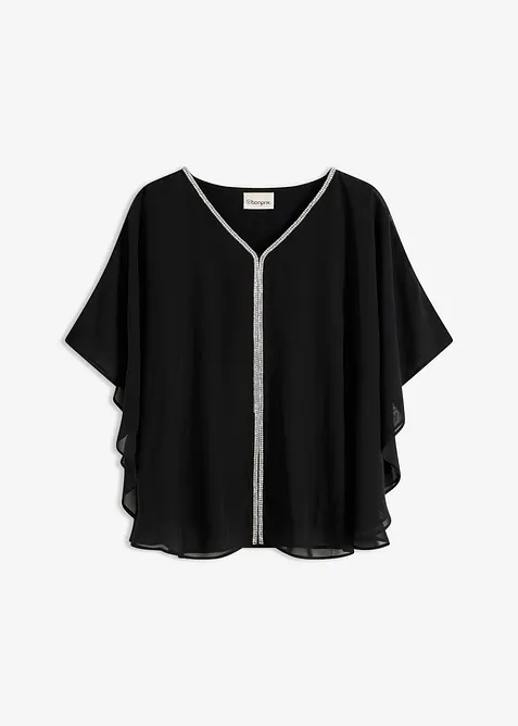 Tunika med strass, bonprix