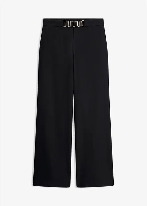 Dressbukse med dekorativ linning, bonprix