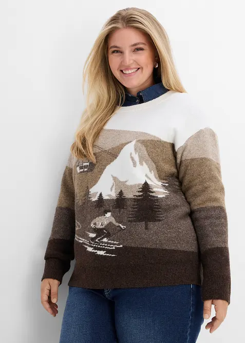 Oversized genser, bonprix